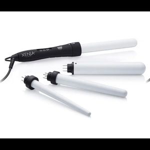 Women’s Ladies Juniors Girls Twist 4-in-1 Ceramic Curling Iron by XENIA PARIS